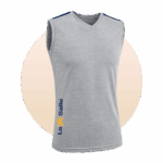 CAMISETA PV S/MANGA CINZA LA SALLE