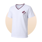 CAMISETA PERSPECTIVA MASCULINA GOLA V ENS. MÉDIO